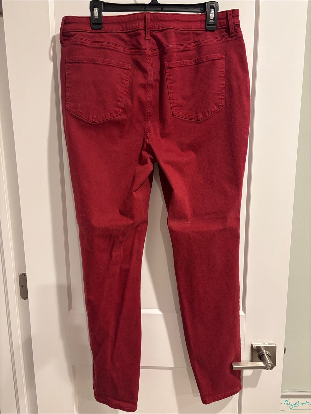NYDJ Women’s Sherri Slim Straight Leg Jeans 12 - Picture 6 of 7